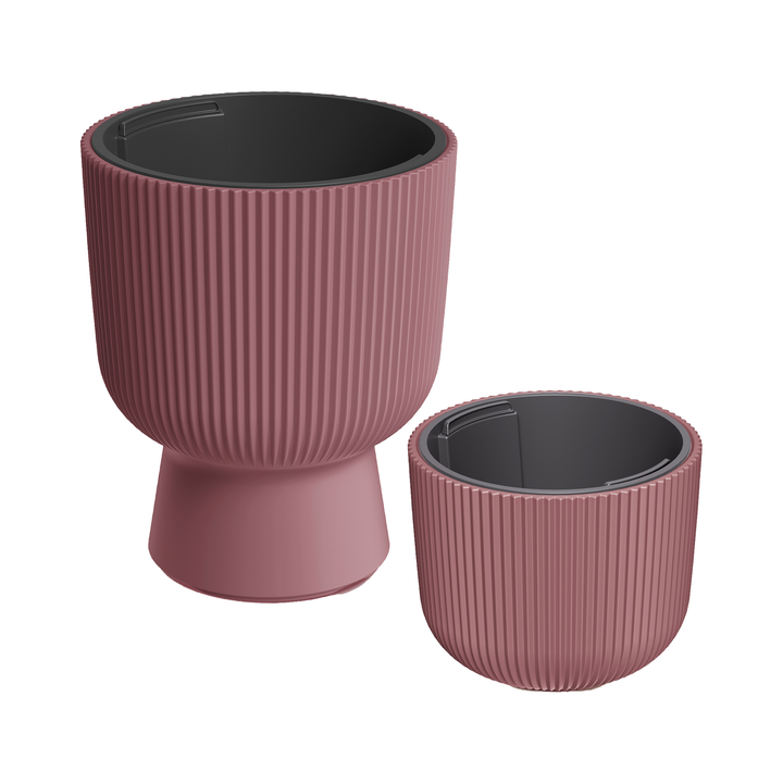 Design-Pflanzgefäße-Set ALVY 30 & CYRA 24