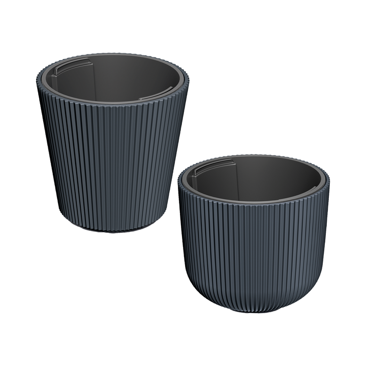 Design-Pflanzgefäße-Set BRYA 24 & CYRA 24