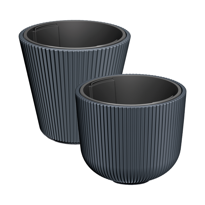 Design-Pflanzgefäße-Set BRYA 40 & CYRA 40