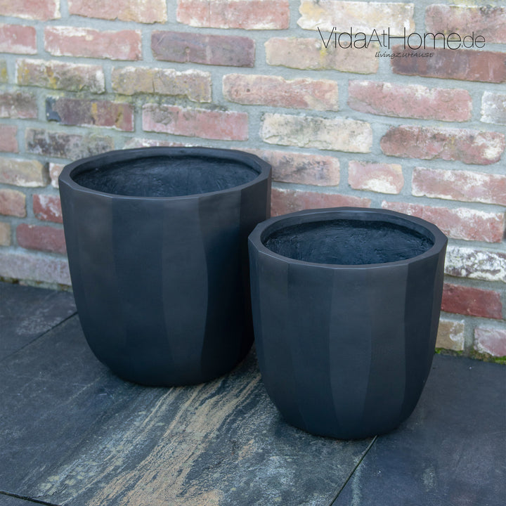 CAPI Pflanzgefäße-Set DUNE ø 35er & 43er