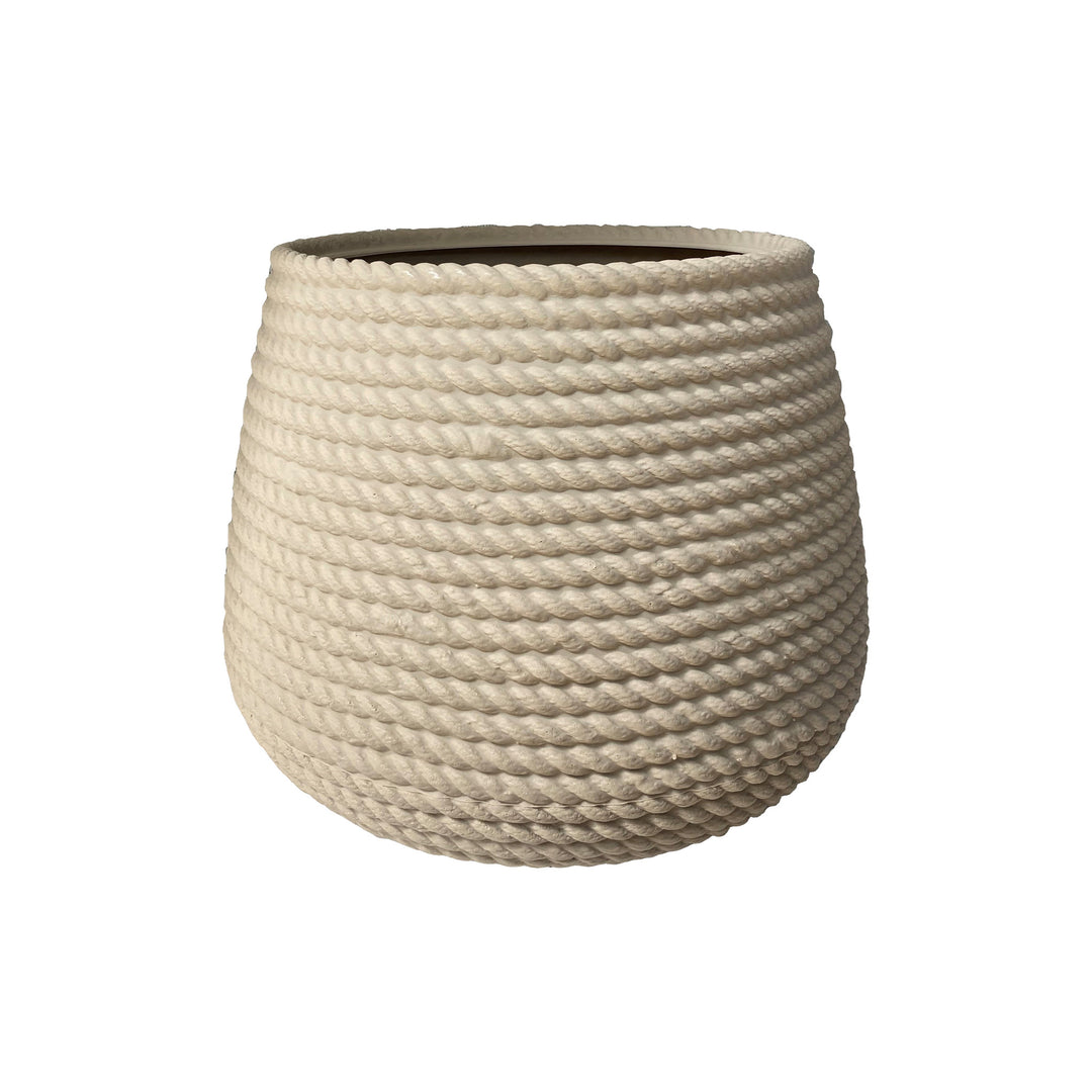 Premium-Pflanzgefäß BALI Kordel ø 38cm