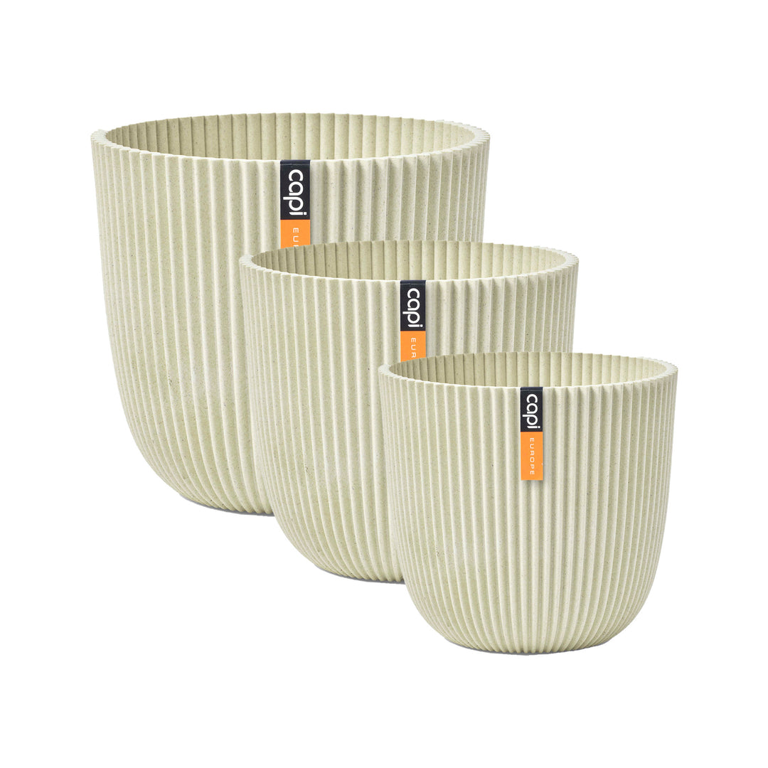 CAPI Blumentopf-Set GROOVE ø 16er, 21er, 25er