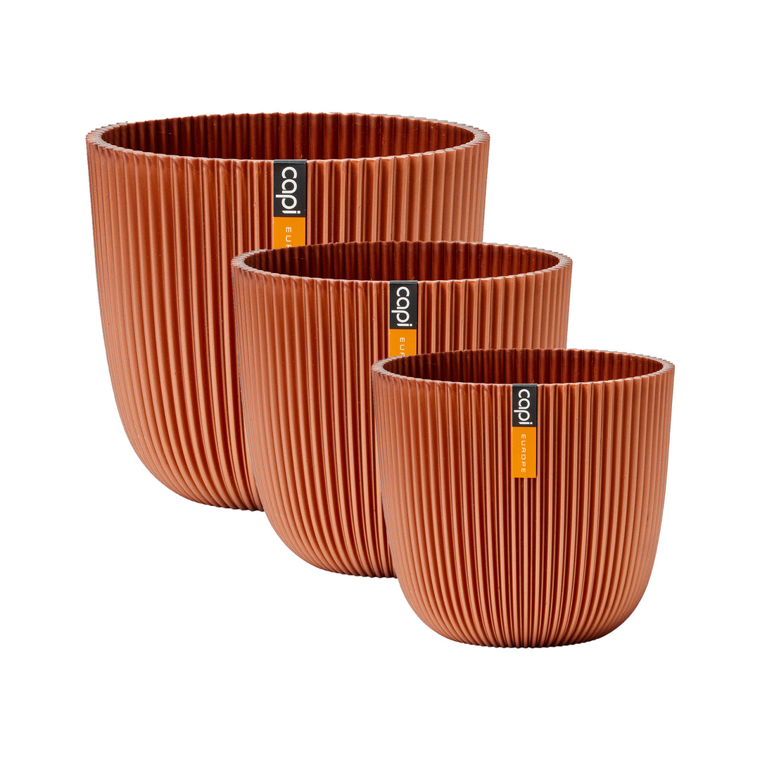 CAPI Blumentopf-Set GROOVE ø 16er, 21er, 25er