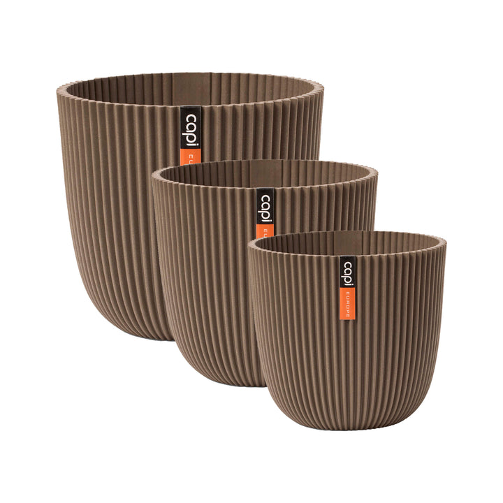 CAPI Blumentopf-Set GROOVE ø 16er, 21er, 25er