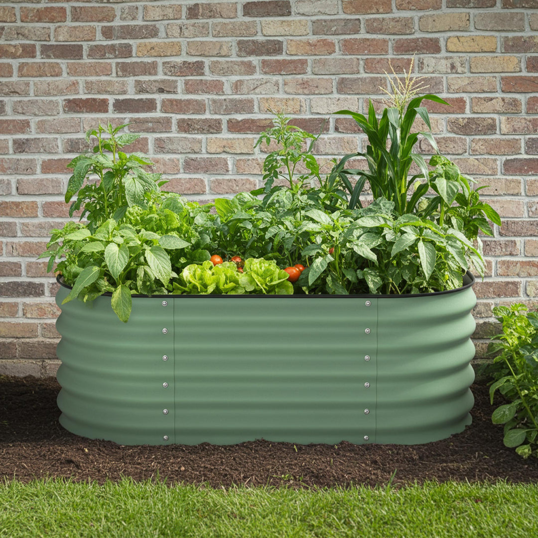 ALVARE Gartenbeet / Hochbeet 61 x 108 x 43 cm inkl. Zubehör