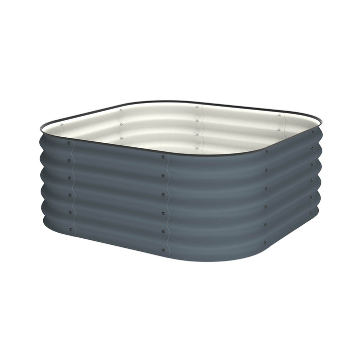 ALVARE Gartenbeet 108 x 108 x 43 cm inkl. Zubehör