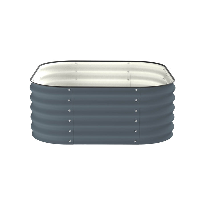 ALVARE Gartenbeet 108 x 108 x 43 cm inkl. Zubehör