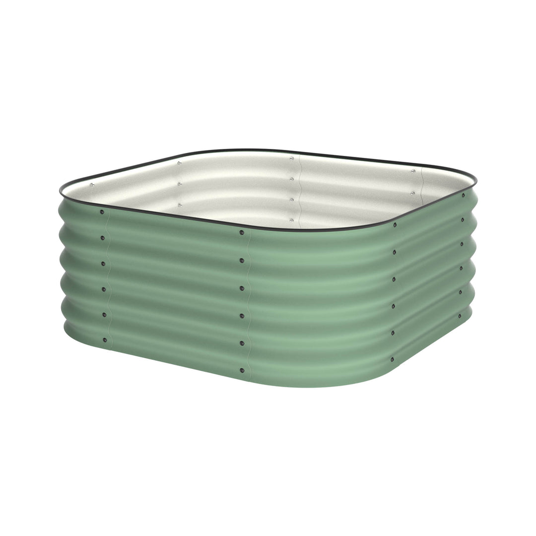 ALVARE Gartenbeet 108 x 108 x 43 cm inkl. Zubehör