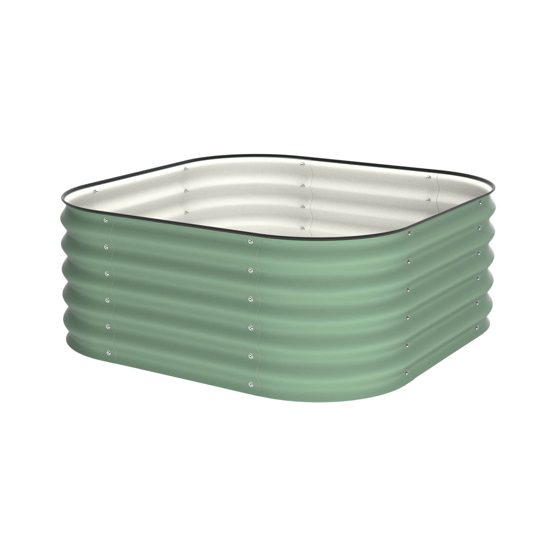 ALVARE Gartenbeet 108 x 108 x 43 cm inkl. Zubehör