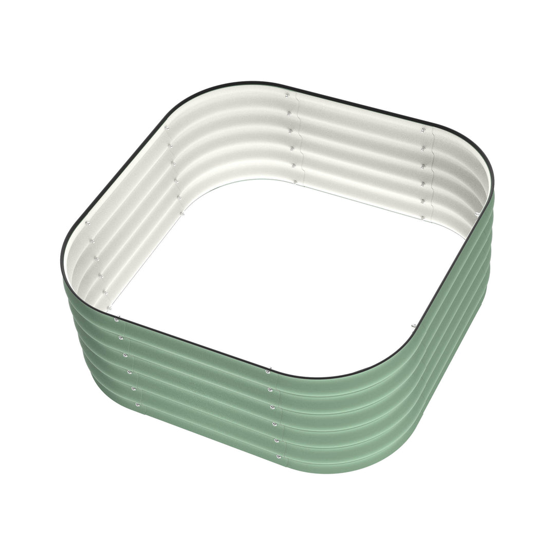 ALVARE Gartenbeet 108 x 108 x 43 cm inkl. Zubehör