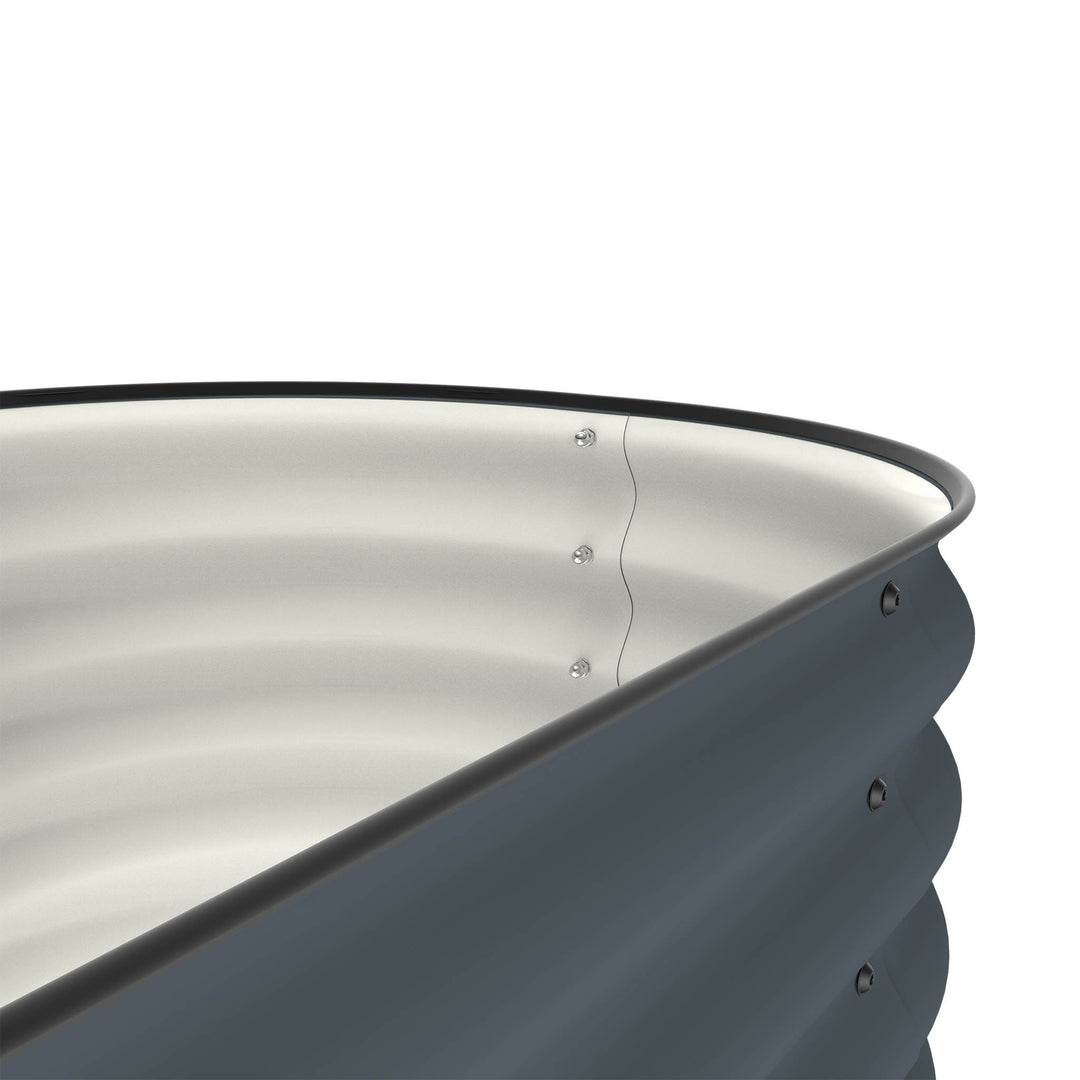 ALVARE Gartenbeet 61 x 108 x 43 cm inkl. Zubehör