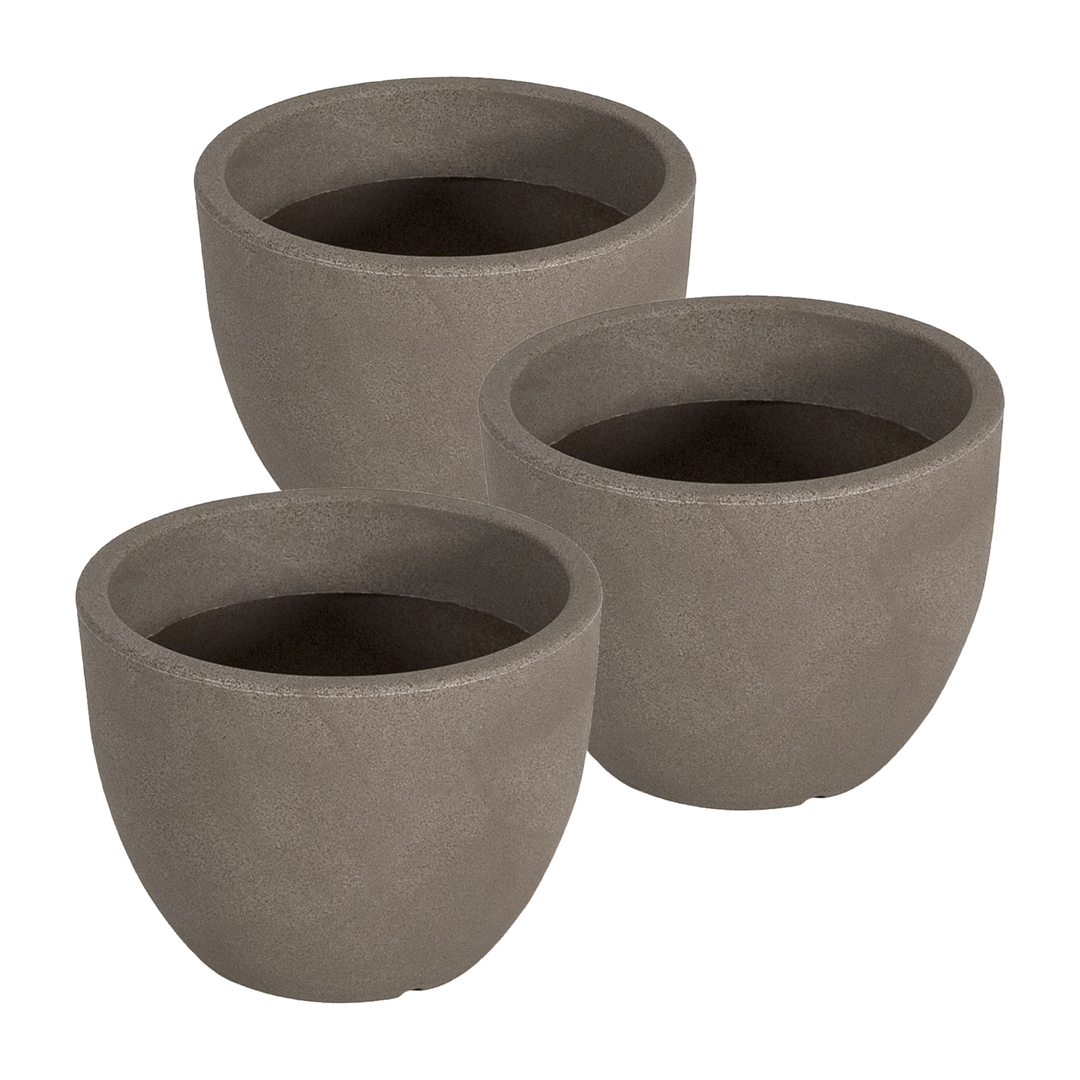 Pflanzkübel MILANO ø 50er - 3er Set