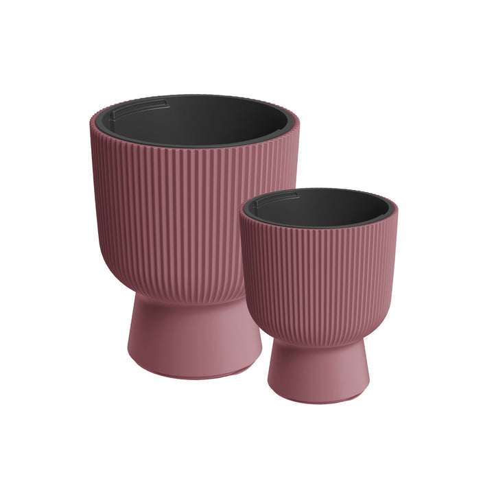 Design-Pflanzgefäße-Set ALVY (2er Set-Small)