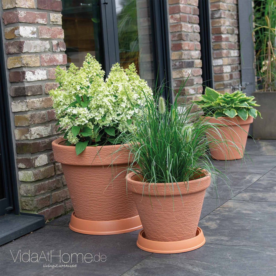 Pflanzgefäß KLASSIK ø 60cm mit Untersetzer