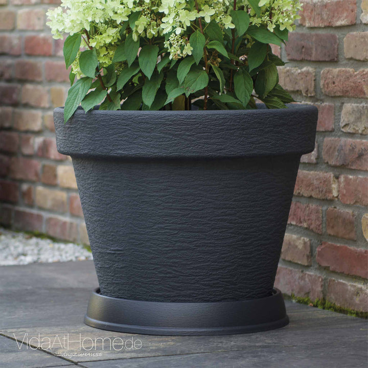 Pflanzgefäß KLASSIK ø 60cm mit Untersetzer