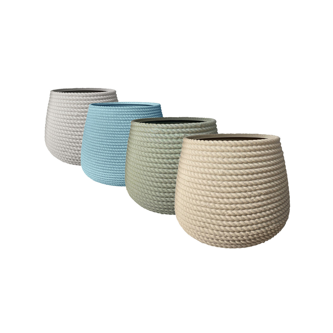 Premium-Pflanzgefäß BALI Kordel ø 38cm