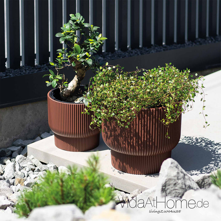 Design-Pflanzgefäße-Set ULEY (2er Set)