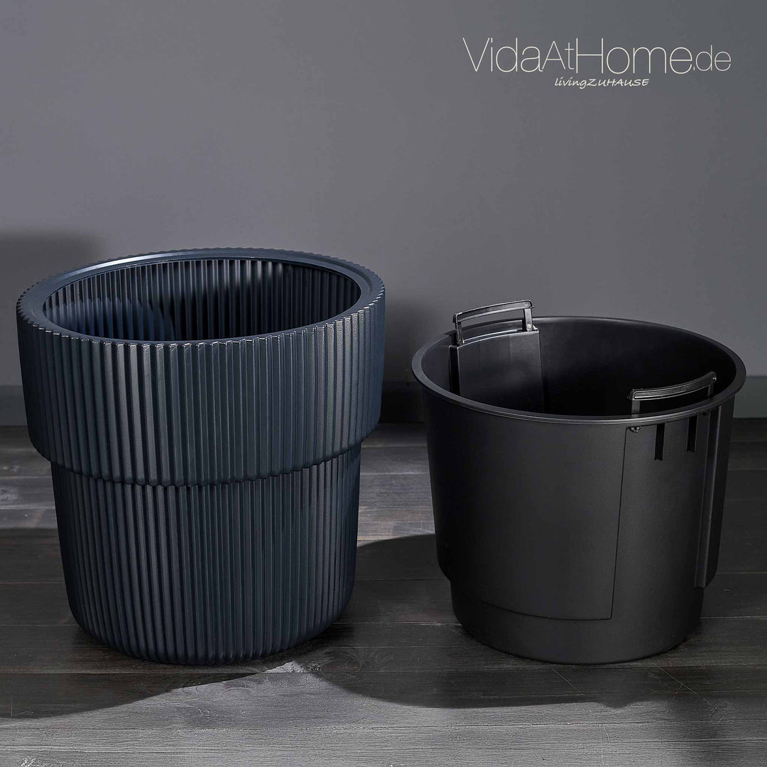 VYLU Pflanzgefäß Ø 40 cm mit Bewässerungseinsatz – VidaAtHome.de