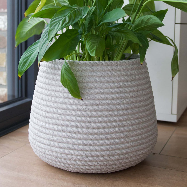 Premium-Pflanzgefäß BALI Kordel ø 38cm