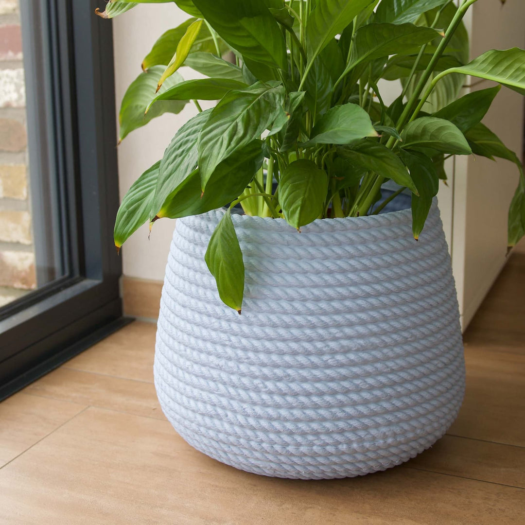 pflanztopf 38 cm durchmesser Premium-Pflanzgefäß BALI Kordel ø 38cm