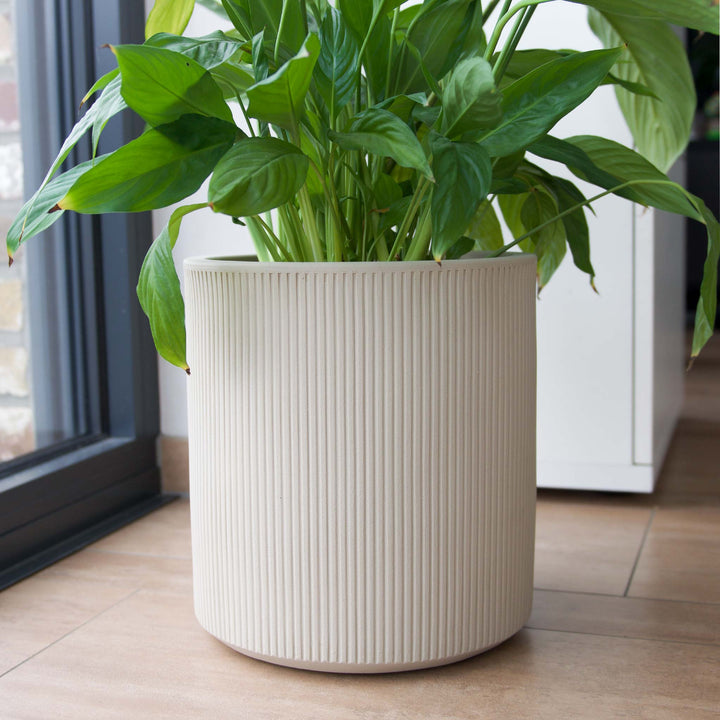 Premium-Pflanzgefäß CITY Rillendesign ø 27cm