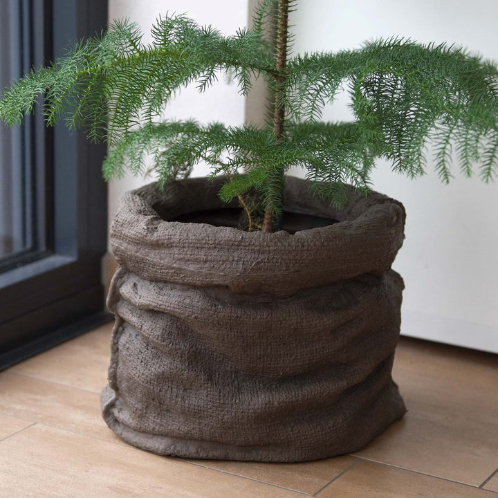 Premium-Pflanzgefäß SACCO Leinenoptik ø 30cm