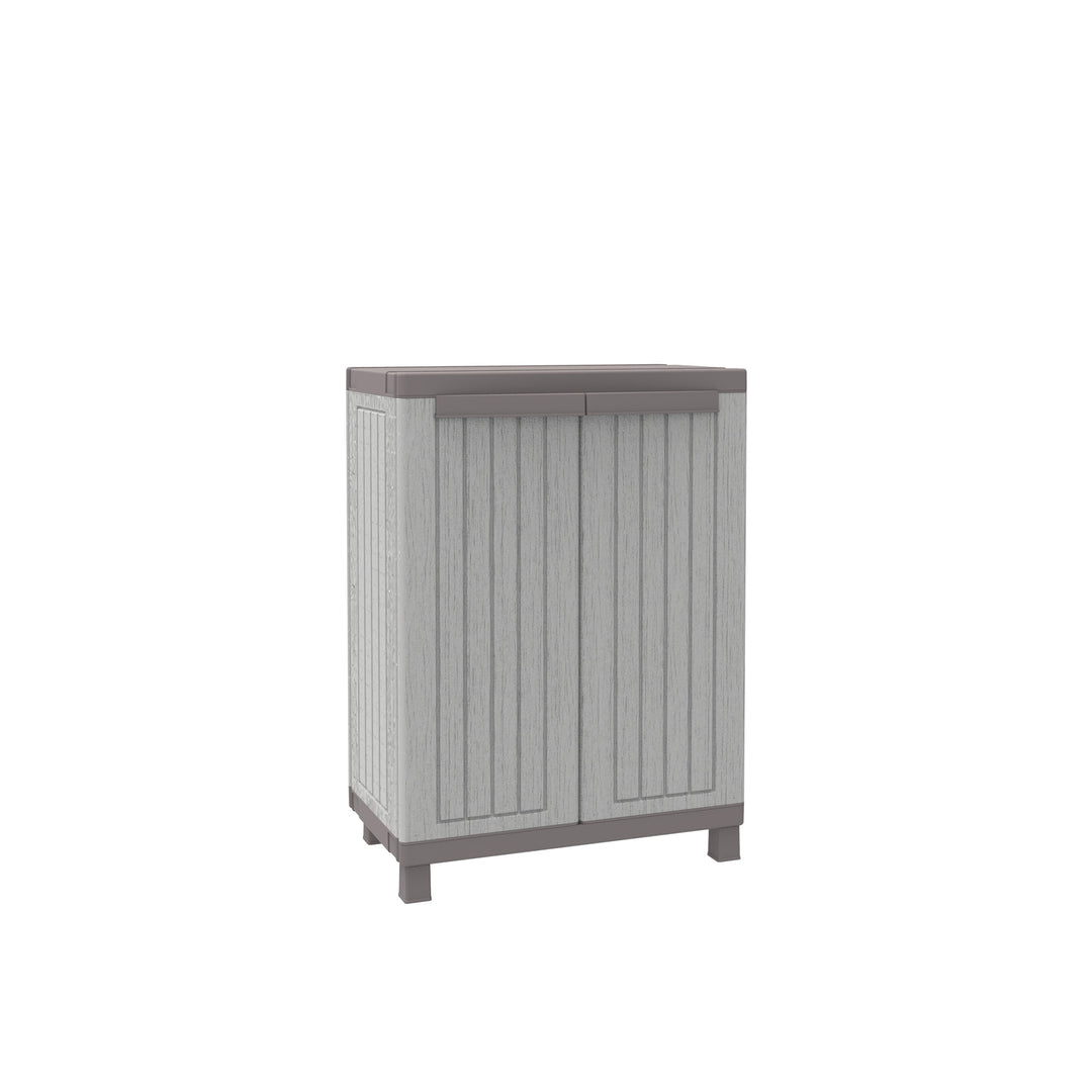 Multifunktionsschrank C-Wood S – Witterungsbeständig, modern –