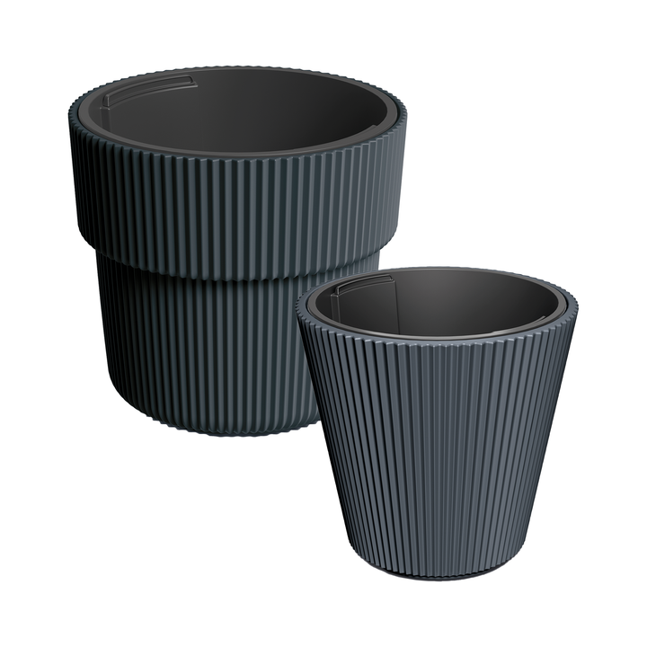 Design-Pflanzgefäße-Set VYLU 30 & BRYA 24