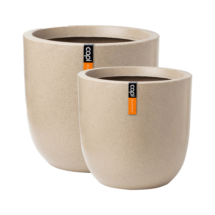 CAPI Pflanzgefäße-Set WASTE SMOOTH ø 35er & 43er